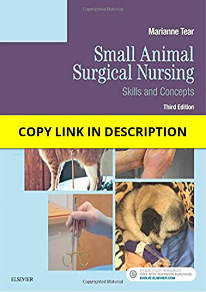 PDF Small Animal Surgical Nursing 3rd Edition Free