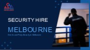 Security Hire Melbourne - Best Security Company Melbourne