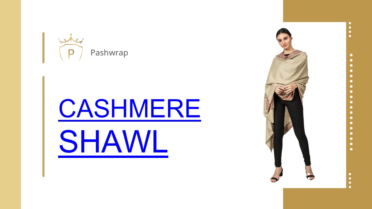Pure Hand Embroidered Cashmere Shawl - Pashwrap