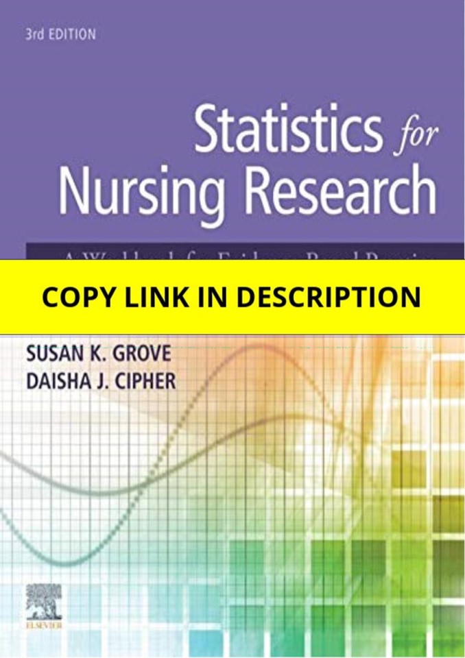 PDF Statistics for Nursing Research - E-Book Free