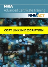 [PDF] Sterile Compounding: NHIA Advanced Certificate Training Kindle
