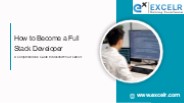 How to became a Full Stack Developer