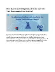 Strategic Business Growth Through Data-Driven Insights