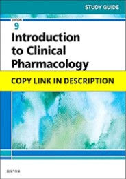 (PDF) Study Guide for Introduction to Clinical Pharmacology 9th Edition Free