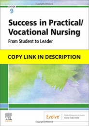 [PDF] Success in Practical/Vocational Nursing 9th Edition Ipad