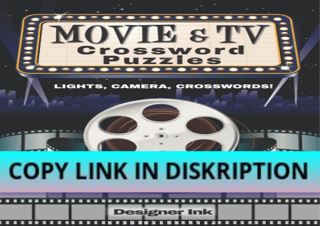 PPT PDF DOWNLOAD Movie and TV Crossword Puzzles Hollywood, Actors