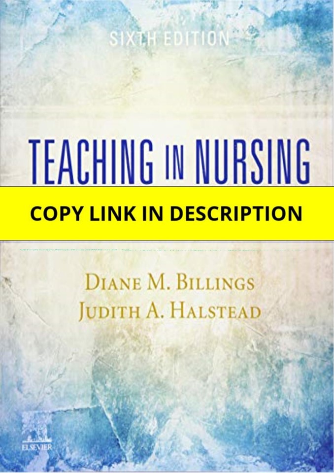 PDF Teaching in Nursing: A Guide for Faculty 6th Edition Kindle