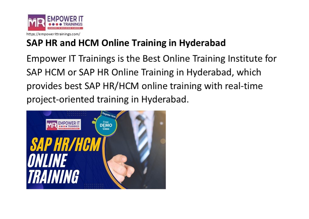 SAP HCM SuccessFactors Online training