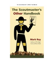 READ [PDF] The Scoutmaster's Other Handbook