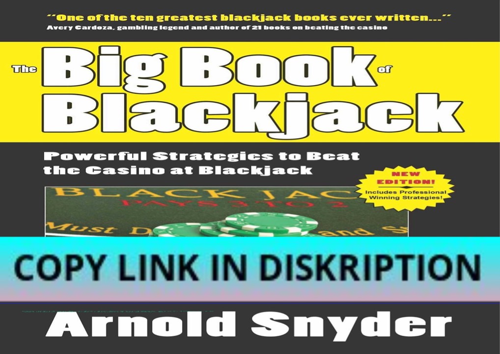 PDF KINDLE DOWNLOAD Big Book of Blackjack