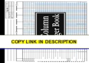 PPT โ Pdf Ledger Notebook: 3 Column Accounting Ledger Book ...