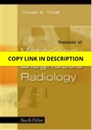 [PDF] Textbook of Veterinary Diagnostic Radiology 4th Edition Ipad