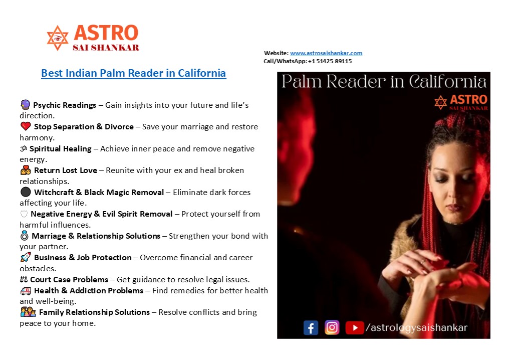 Best Indian Palm Reader in California