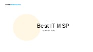 IT Managed Service Provider | Local and Small Businesses