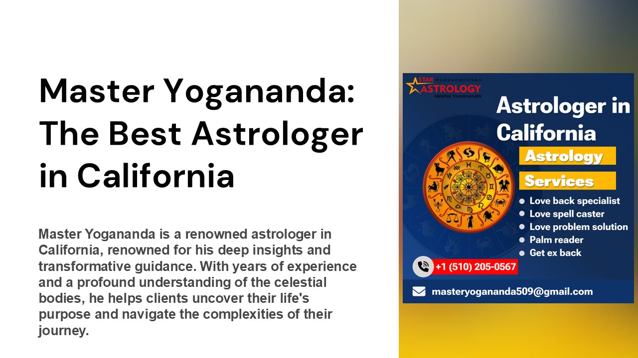 Master Yogananda: The Best Astrologer in California (1)