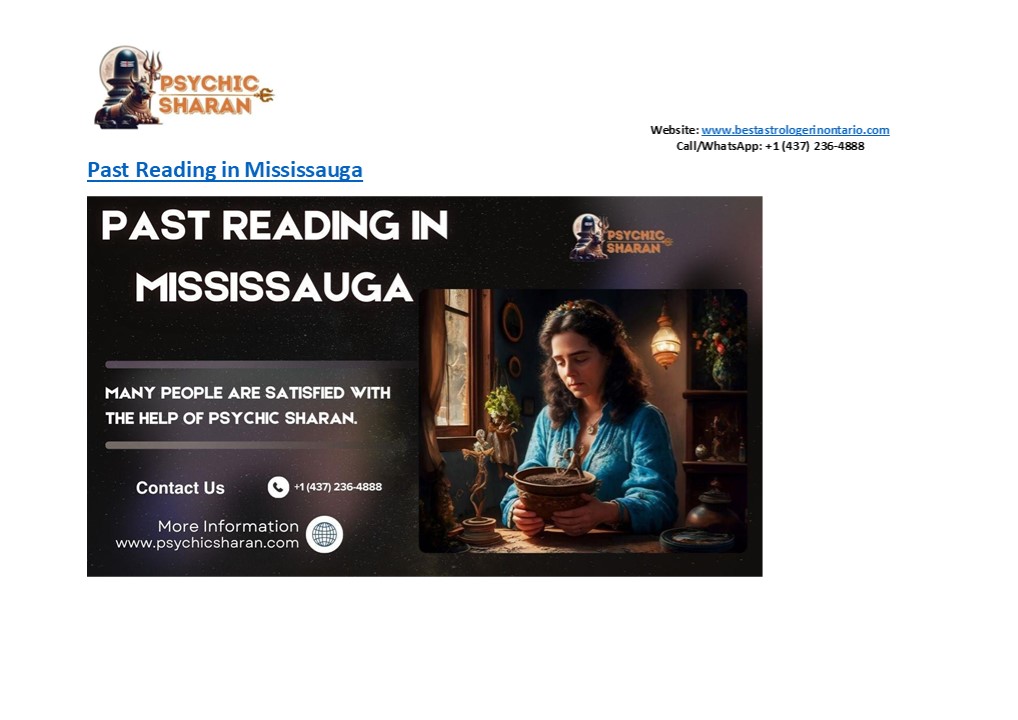Best Past Reading in Mississauga Ontario