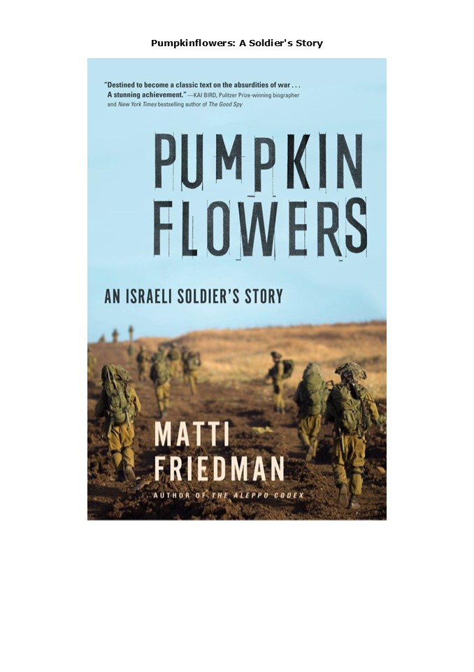 (PDF)DOWNLOAD Pumpkinflowers: A Soldier's Story