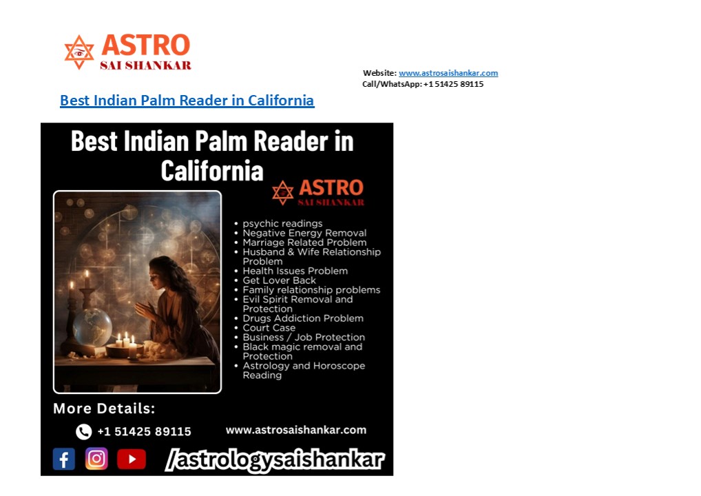 Best Indian Astrologer in California