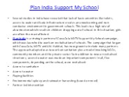 Plan India Support My School