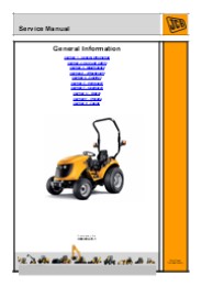 JCB 323HST 327HST COMPACT TRACTOR Service Repair Manual Instant Download