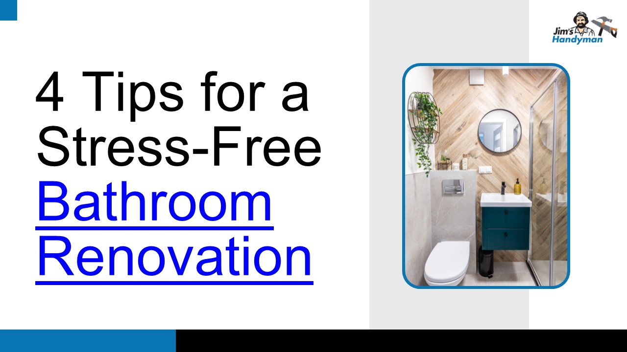 PPT – 4 Tips for a Stress-Free Bathroom Renovation PowerPoint ...