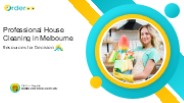 Professional House Cleaning in Melbourne