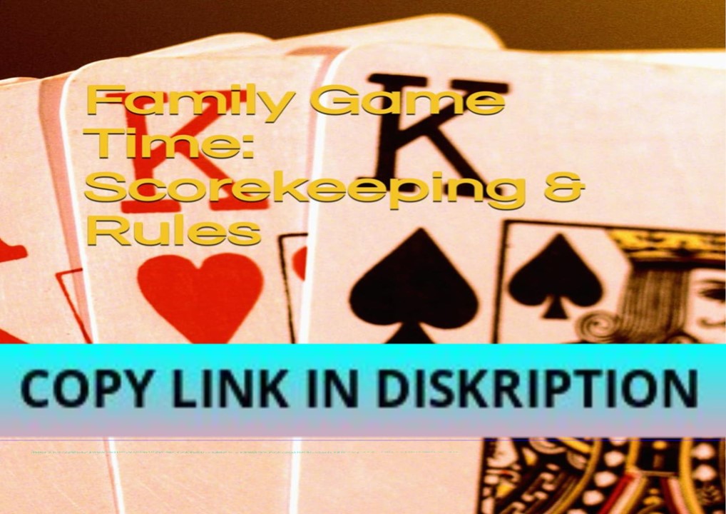 PPT DOWNLOAD/PDF Family Game Time Scorekeeping & Rules PowerPoint