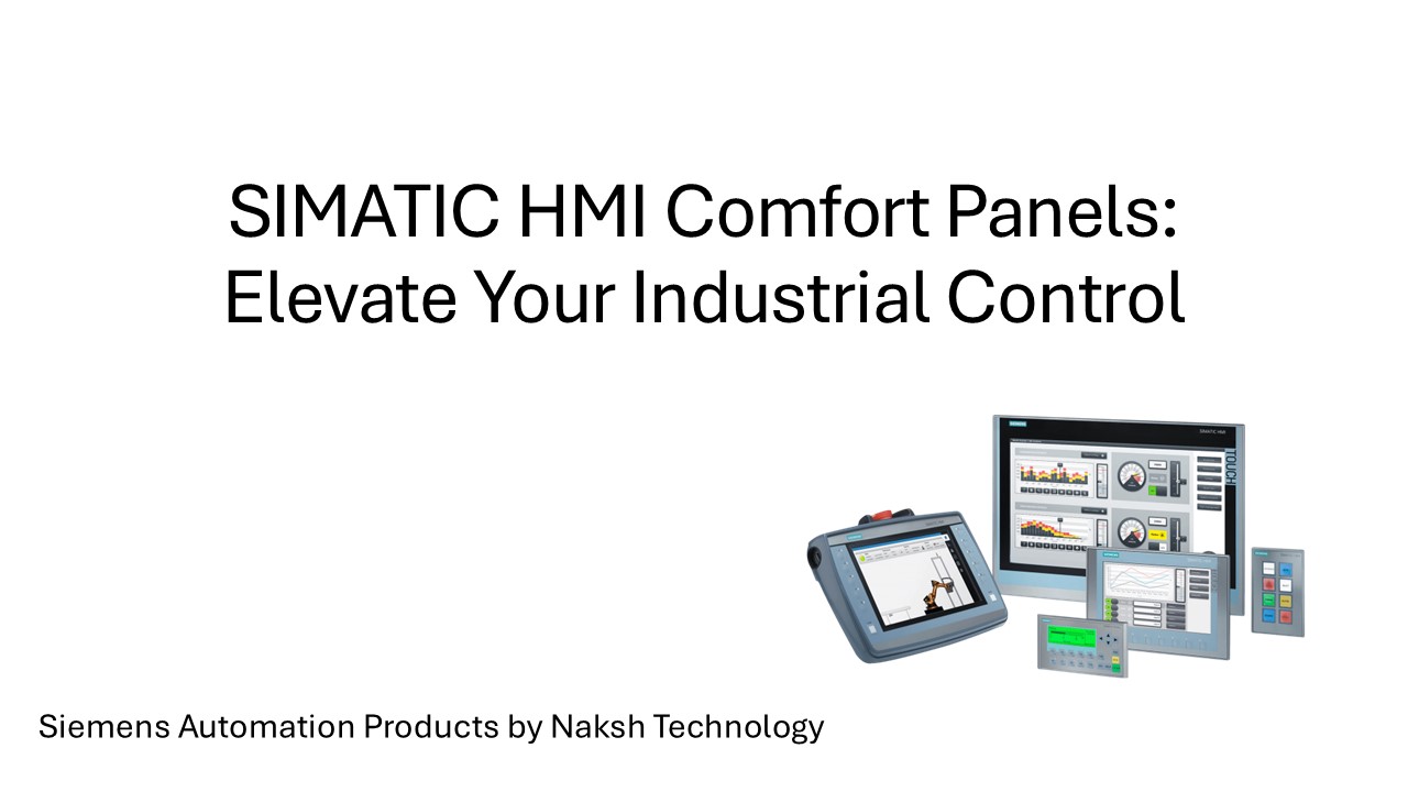 SIMATIC HMI Comfort Panels: Elevate Your Automation