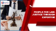People For Law - Justice Through Expertise