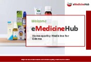 Homeopathy Medicine for Edema