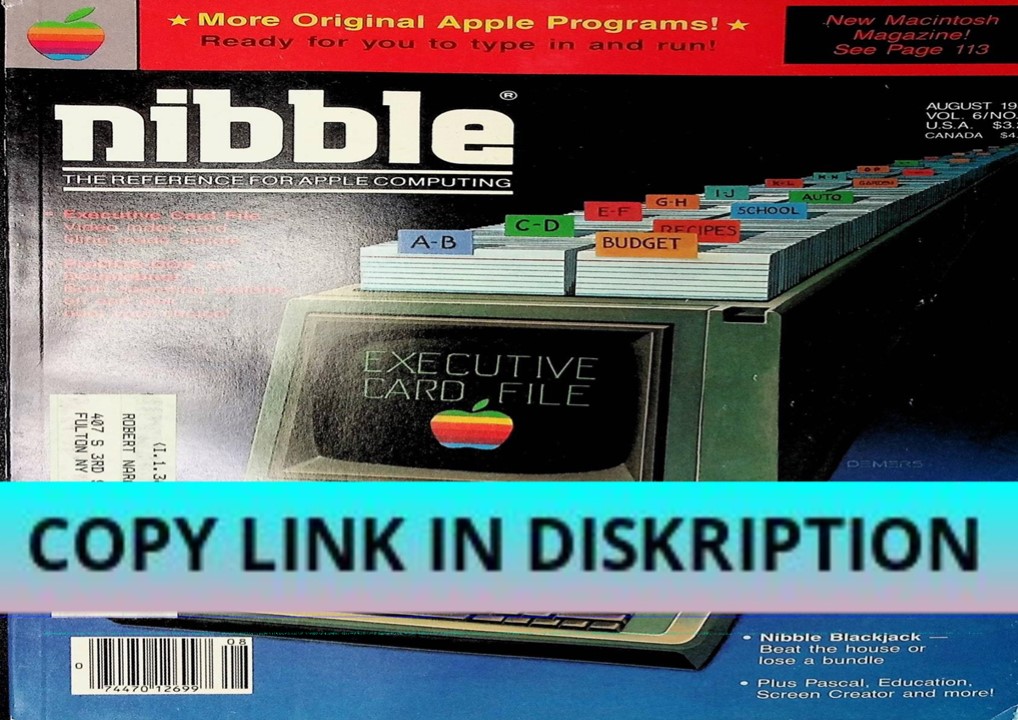 Download [PDF] Nibble The Reference for Apple Computing Maci