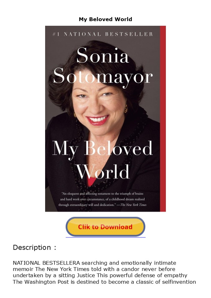 DOWNLOAD My Beloved World