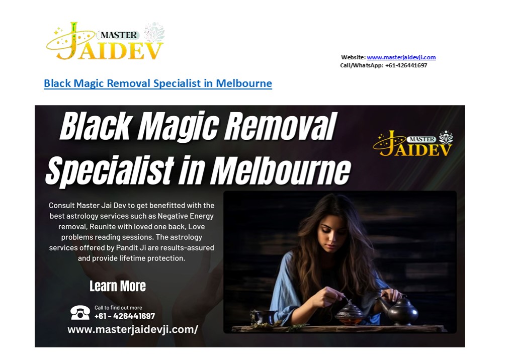 Black Magic Removal Specialist in Melbourne