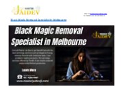 Black Magic Removal Specialist in Melbourne