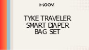 Redefining Tyke Traveler Diaper Bag Set by Moov