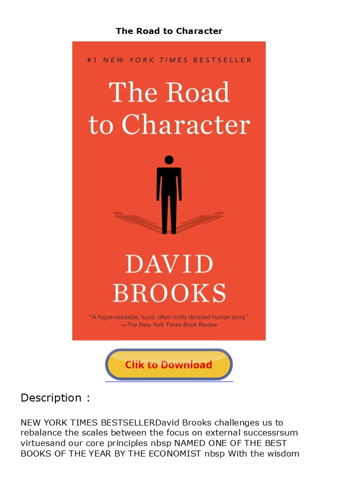 DOWNLOAD The Road to Character