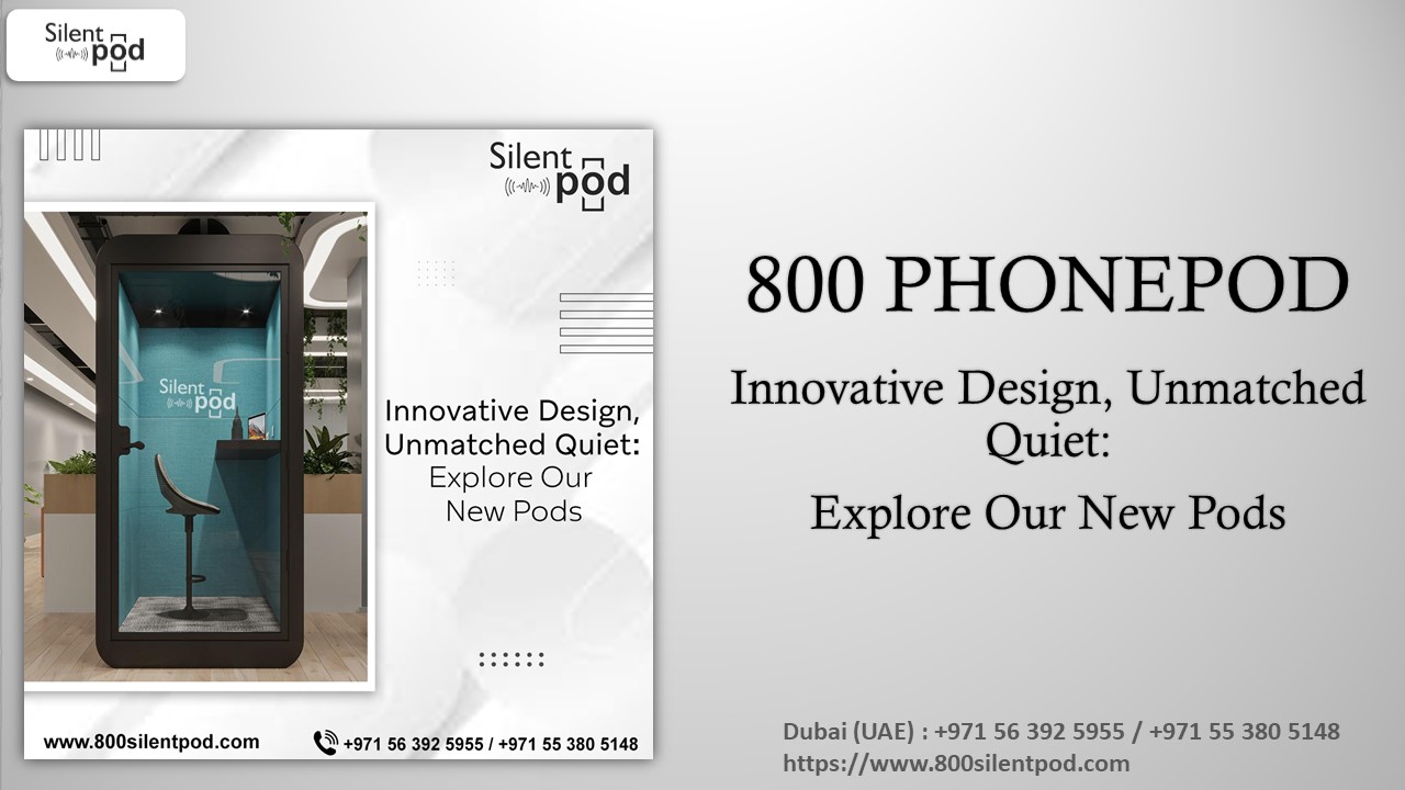 Innovative Design, Unmatched Quiet: Explore Our New Pods