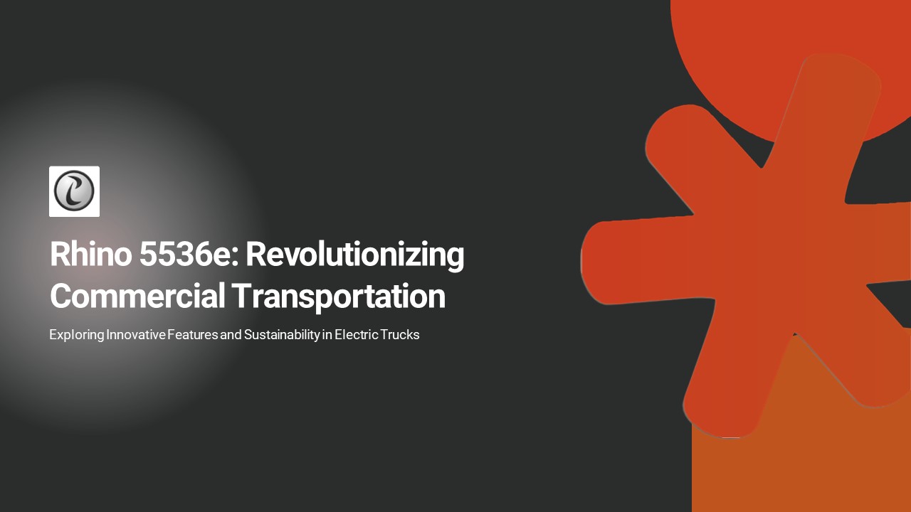 Rhino 5536e_ Transforming the Future of Transportation