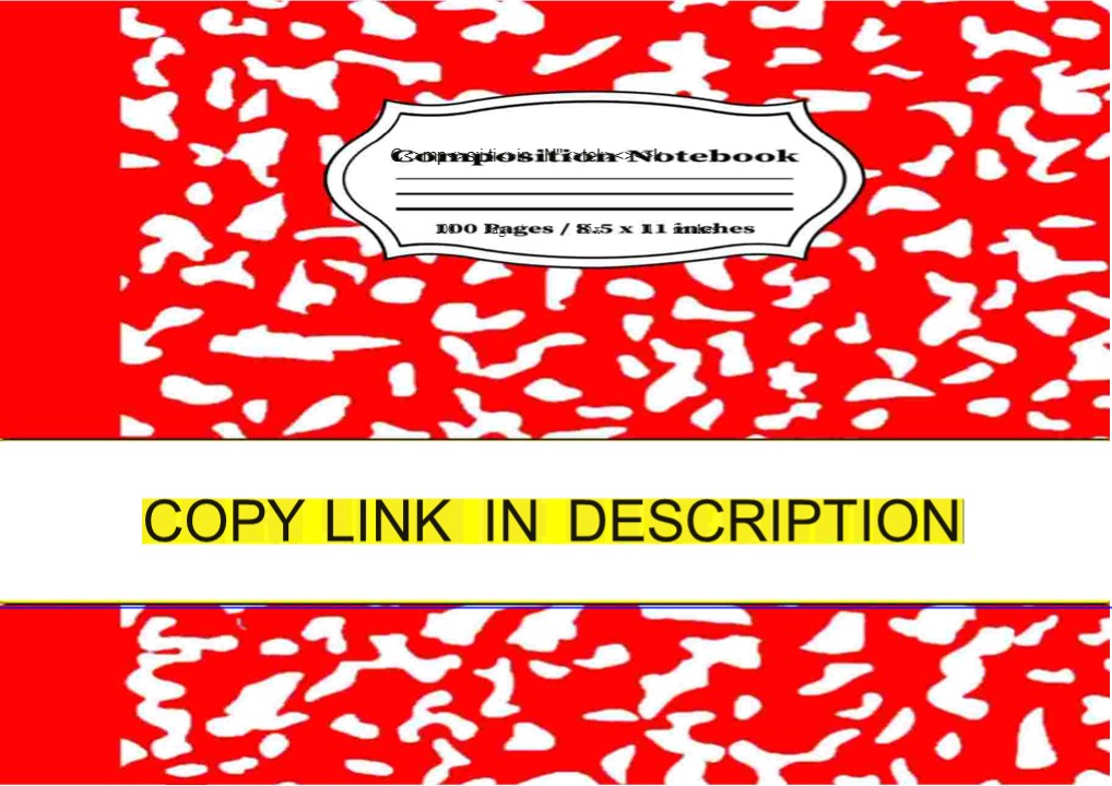 PPT Pdf Composition Notebook Notebook For School Unlined Paper