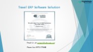 Travel ERP Software Solution
