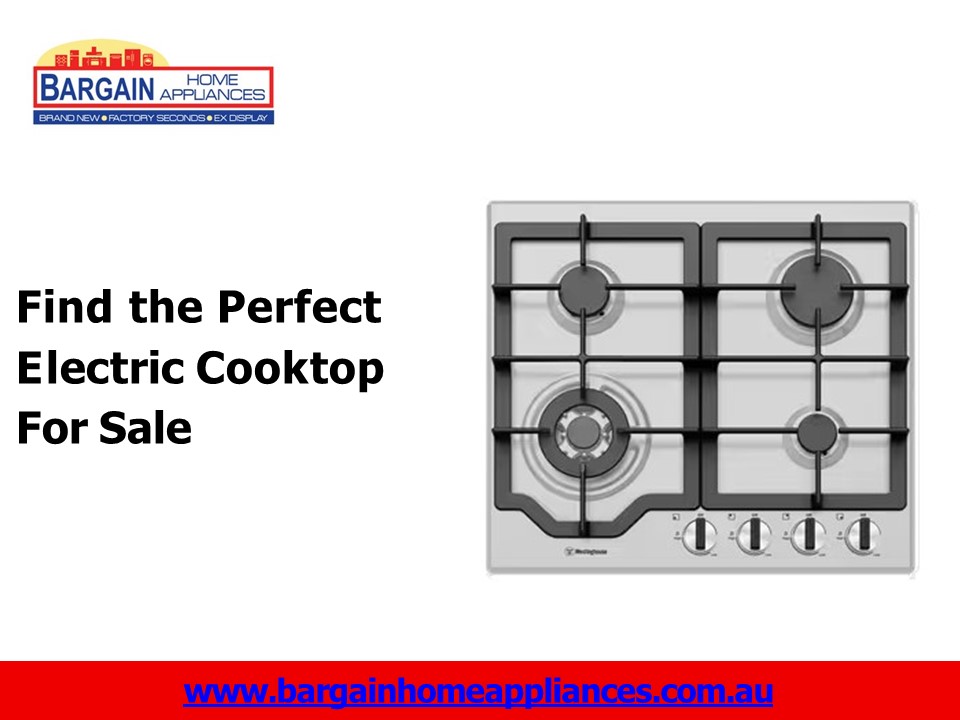 Find the Perfect Electric Cooktop For Sale