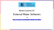 External Water Softeners