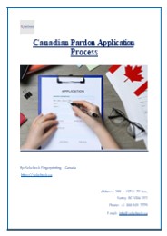 Canadian Pardon Application Process