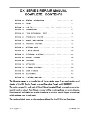 New Holland CX720 Combine Service Repair Manual Instant Download