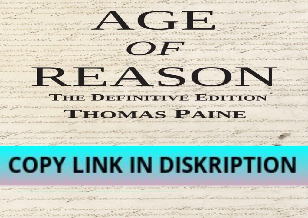 PDF Read Online Age of Reason: The Definitive Edition