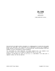 Doosan DL220 Wheel Loader Service Repair Manual Instant Download
