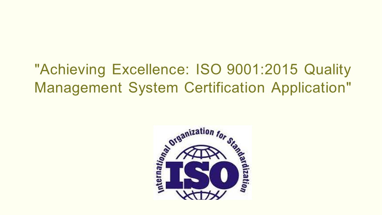 iso registration