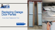 Replacing Garage Door Panels - CR Garage Door