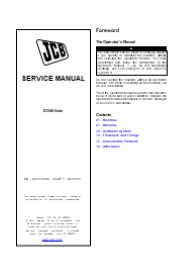 JCB SD55 Axle Service Repair Manual Instant Download