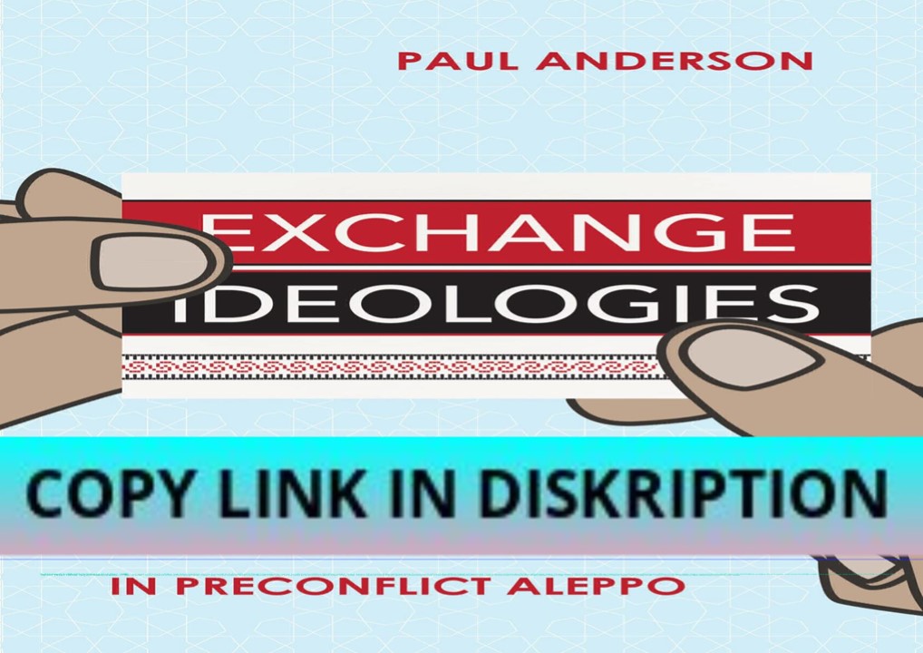PDF DOWNLOAD Exchange Ideologies: Commerce, Language, and Pa